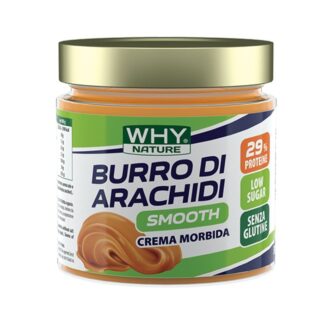 WHY NATURE BURRO DI ARACHIDI SMOOTH 350 gr