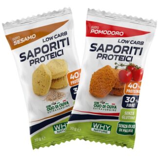 WHY NATURE LOW CARB SAPORITI PROTEICI 30gr