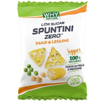 WHY NATURE SPUNTINI ZERO LOW SUGAR - confezione da 20 gr