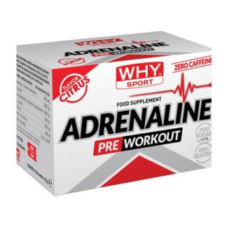 WHY SPORT Adrenaline 10 Bustine - Aminoacidi  Creatina  Taurina e Vitamina B6
