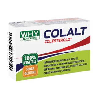 WHY SPORT COLALT Integratore alimentare con riso rosso fermentato - 60 capsule