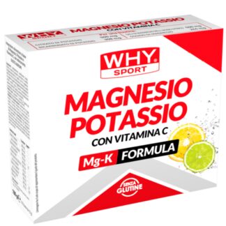 Why Sport Magnesio e Potassio + Vitamina C 10 bustine da 10 gr