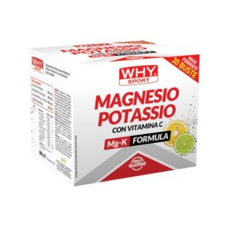 Why Sport Magnesio e Potassio + Vitamina C 30 bustine da 10 gr