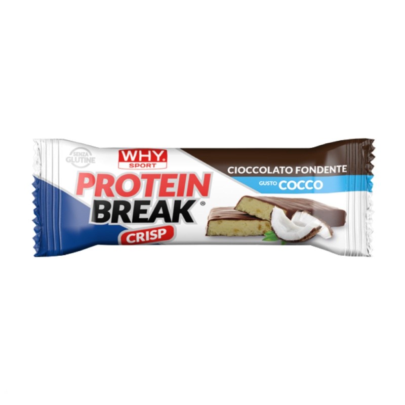 WHY SPORT PROTEIN BREAK CRISP 1 barretta da 30 gr