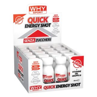 WHY SPORT QUICK ENERGY 1 SHOT 60 ml