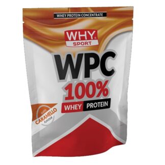 WHY SPORT WPC 100% Whey 1 Kg - Proteine concentrate del siero del latte