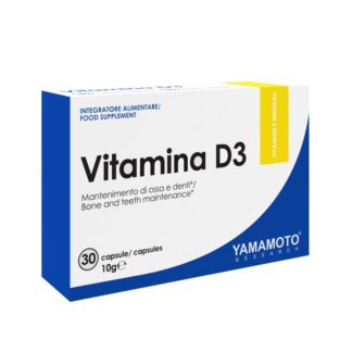 YAMAMOTO NUTRITION Vitamina D3 30 capsule