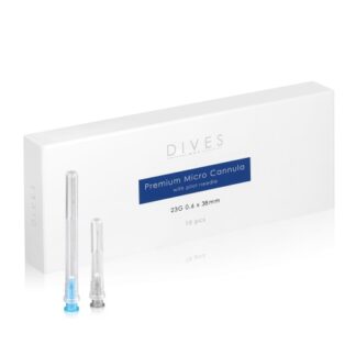 DIVES MED Cannula - 23G x 38mm - 10 pieces