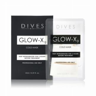 DIVES MED - GLOW-X9 MASK - Cold and Calming Mask - post-treatment mask