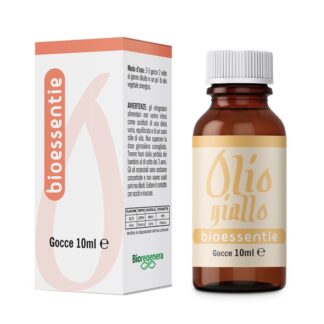 BIOESSENTIE OLIO GIALLO olio essenziale contro i gonfiori addominali Gocce 10 ml
