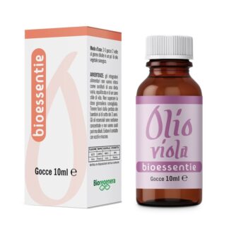 BIOESSENTIE OLIO VIOLA olio essenziale drenante riequilibrante purificante Gocce 10 ml