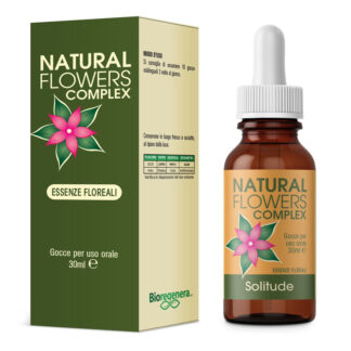 NATURAL FLOWERS SOLITUDE essenze floreali Gocce 30 ml
