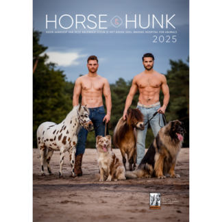 Horse and Hunk Calendar 2025