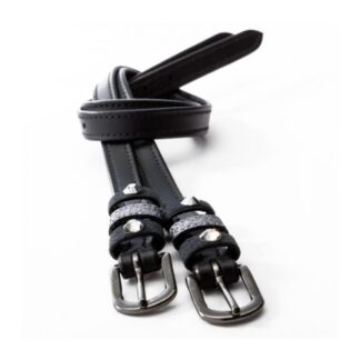 Kavalkade Spur Straps Strass Grey