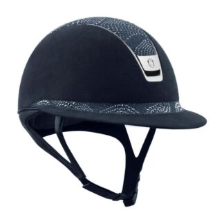 Samshield 2.0 Miss Shield Blue Alcantara Crystal intarsia top frontalband