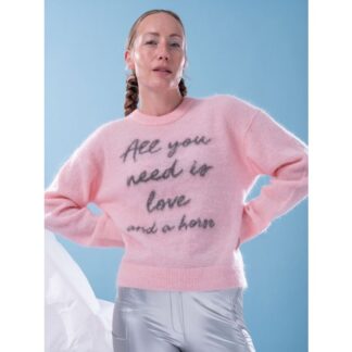 PS of Sweden FW'24 Holiday Sweater Mohair Quote