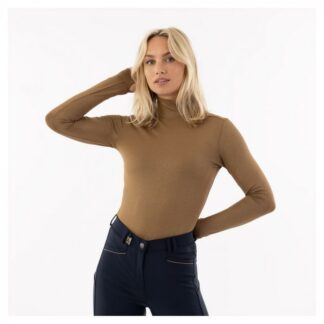 ANKY FW'24 Mockneck Shirt Bronze