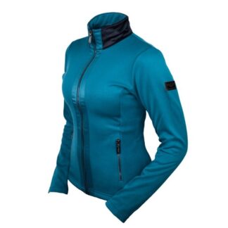 Equestrian Stockholm FW'22 Aurora Blues Fleece jacket