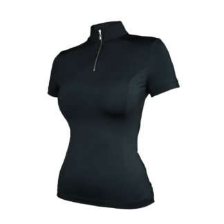 Equestrian Stockholm Black Edition UV Protection Top Short Sleeve