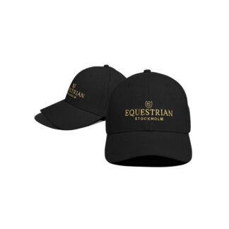Equestrian Stockholm SS'23 Black Gold Cap