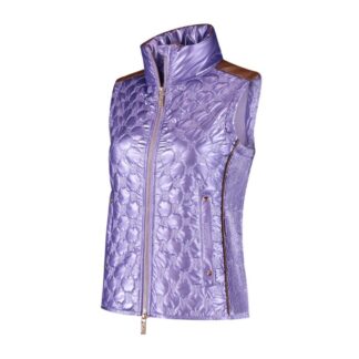 Mrs. Ros SS25 Glossy Bodywarmer Lavender Fields