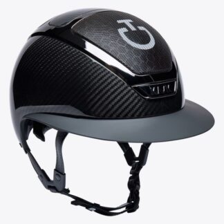 Cavalleria Toscana CT Carbon Fiber Helmet Kask Star Lady Black