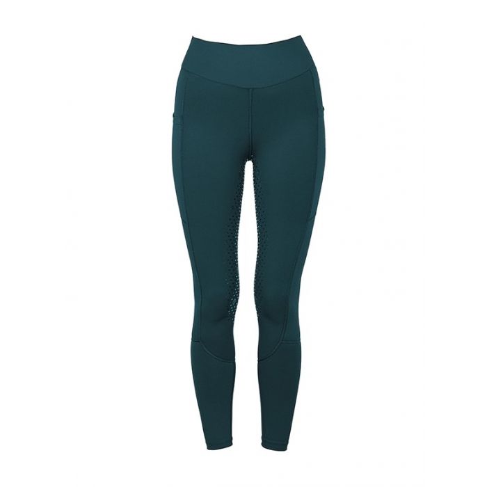 Equestrian Stockholm SS'23 Dramatic Green Riding Tights Full Grip