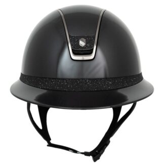 Samshield 2.0 Miss Shield Zwart Glossy Crystal Fabric Blason Frontalband