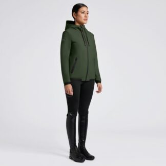 Cavalleria Toscana FW'24 CT Thermal Hooded Performance Softshell Jacket Women