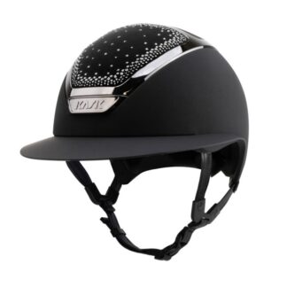 Kask Star Lady Chrome 2.0 Black Crystals In-Out Black Diamond