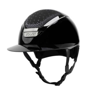 Kask Star Lady Pure Shine Chrome 2.0 Black Crystals In-Out Black Graphite