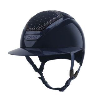 Kask Star Lady Pure Shine Chrome 2.0 Navy Crystals In-Out Black Graphite