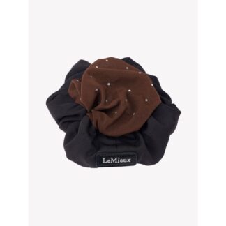 LeMieux Scrunchie met haarnetje Black