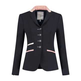 Juuls Navy Glamour Competition Jacket with rosegold details