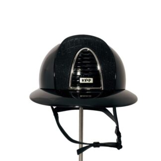 KEP Italia Cromo 2.0  Polish black galassia front chrome frame polish polo visor