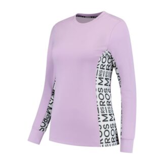 Mrs. Ros SS25 Longsleeve Trainingsshirt Purple Lavender Fields