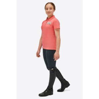 RG SS'24 Jersey S/S Training Button Polo Girls