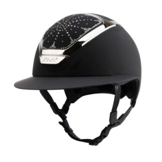 Kask Star Lady Chrome 2.0 Black-Silver Crystals Riviera Black Diamond Mix