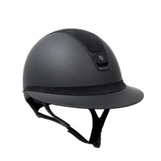 Samshield 2.0 Miss Shield Black Alcantara Top Frontalband Crystal Fabric Blason 5 Swarovski