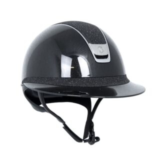 Samshield 2.0 Miss Shield Black Glossy Crystal Fabric Top Frontalband Chrome