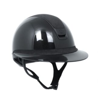 Samshield 2.0 Miss Shield black Glossy Alcantara top frontalband matte trim blason