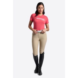 RG SS'24 Triple Bar Cotton T-Shirt Woman