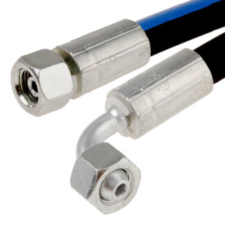 Tubo idraulico RS PRO, lungo 762mm, Øint 1/4poll, connettore A: , connettore A: Straight G 1/4 Femmina, B: , B: G 1/4