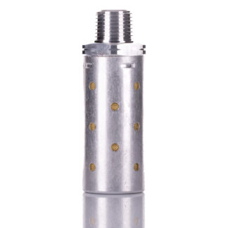 Silenziatore pneumatico Norgren, serie MB, ingresso R 1/2 Maschio, 20bar max, in Alluminio, ottone