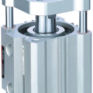 Cilindro guidato SMC serie CQM, corsa 10mm, foro da 50mm, Doppio effetto, 1 MPa max