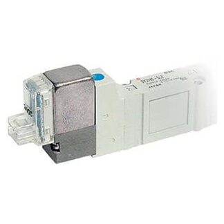 Valvola pilota con solenoide SMC, funzione 5/3