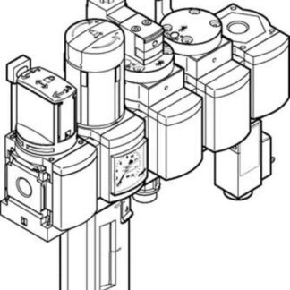 Filtro regolatore Festo MS, attacco G 1/2, filtrazione 5μm