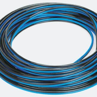 Tubo per aria compressa Legris in PUR, Ø int. 4mm, Ø est. 6mm, lungh. 25m, col. Nero, Blu