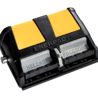 Pompa a pedale idraulica Enerpac, capacità olio 1L, dimensioni 351 x 256 x 152mm