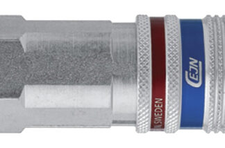 Giunto ad attacco rapido CEJN serie 410 eSafe, Filettato G 1/2 Femmina, in Ottone, acciaio inox, 16bar max